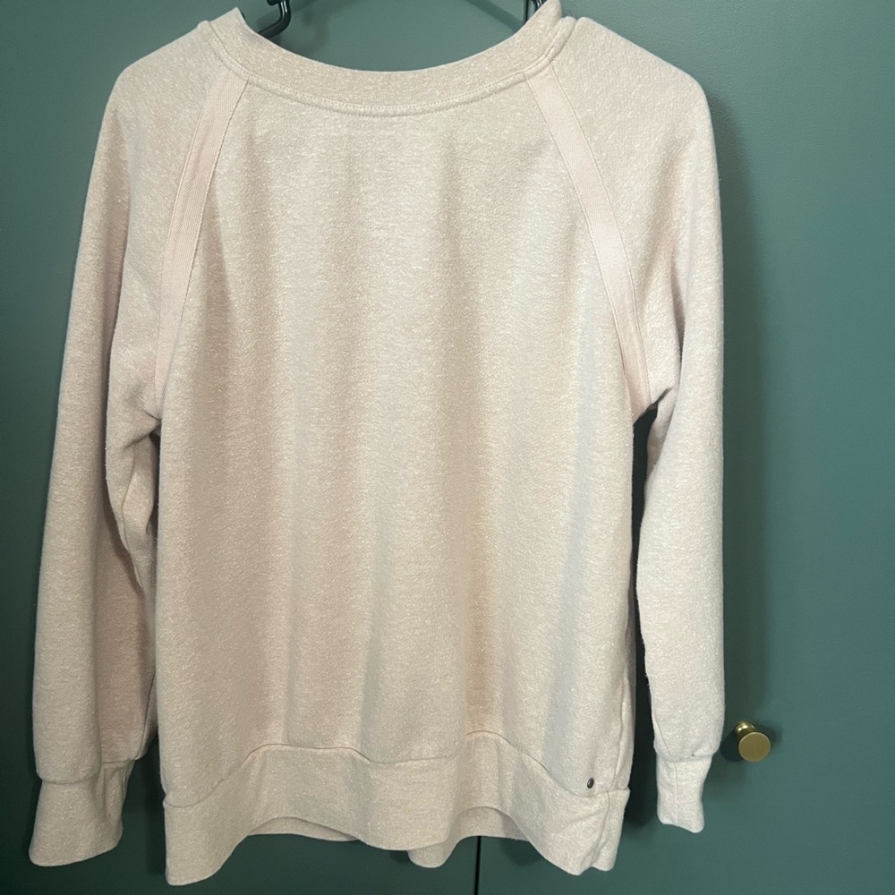 Women's light pink sweatshirt